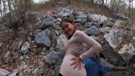 Real amateur couple bj and sex in public