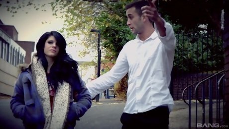 Outgoing babe Lucia Love is not opposed to fucking strangers