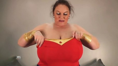 British Mature Milf Carol Brown shows off her fit body & big boobs in fetish wear