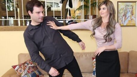 Flashy Chloe Chaos's doggystyle sex